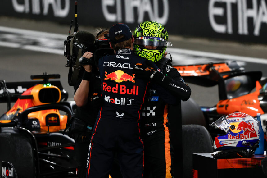 The Day the Desert Wept Papaya: Norris Crowned, Verstappen Wins, and Abu Dhabi Delivers a Finale for the Ages